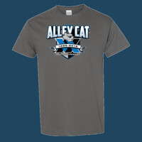 ALLEY CAT 20th ANNIVERSARY shirt (design by Larry)